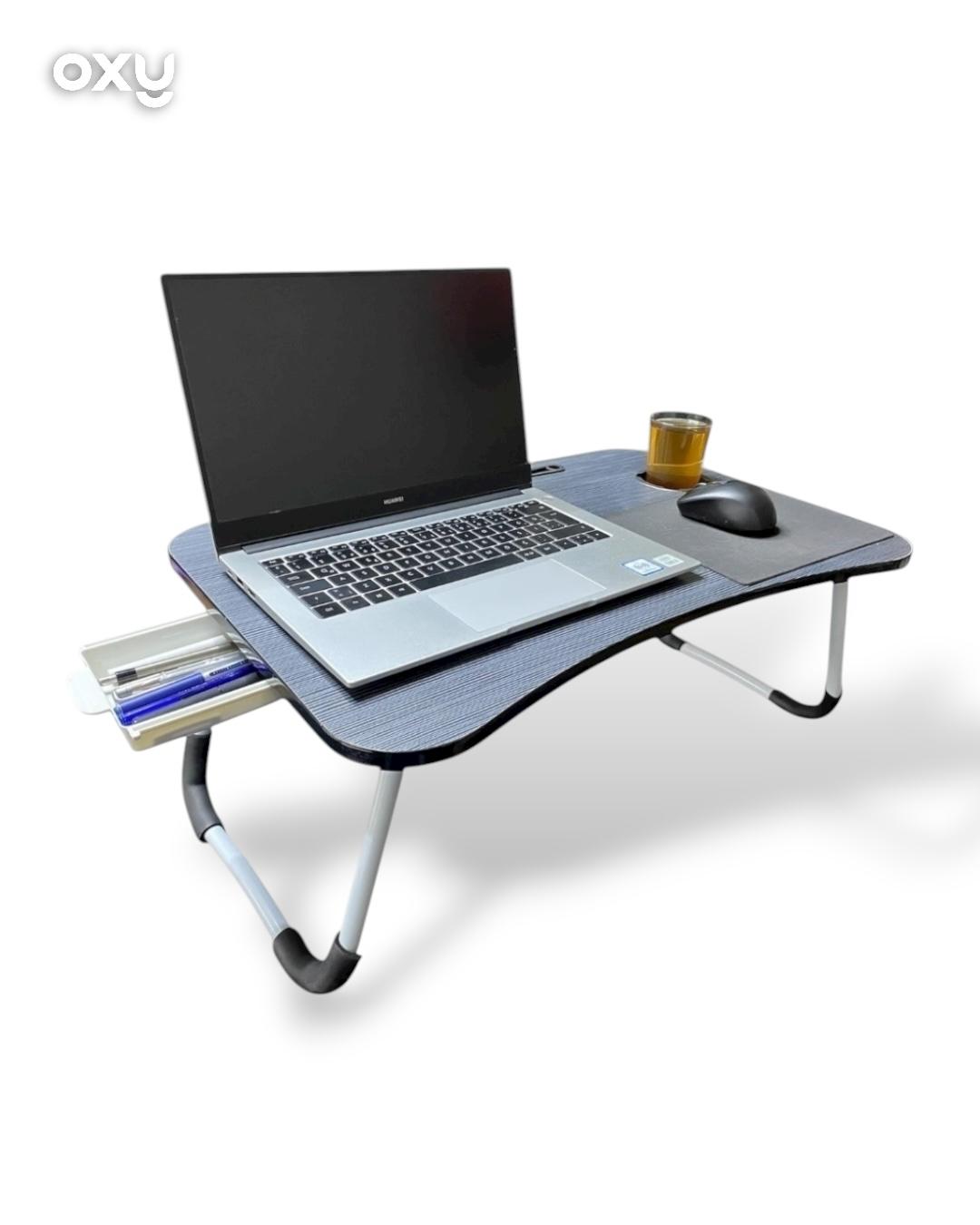 Çekmeceli Katlanır Laptop Sehpası, Tablet Sehpası, Ders Çalışma Masası